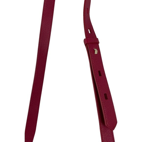 Kate Spade Crossbody Pink Leather Infinite Medium Camera Bag In Pomegranate - Picture 4 of 5